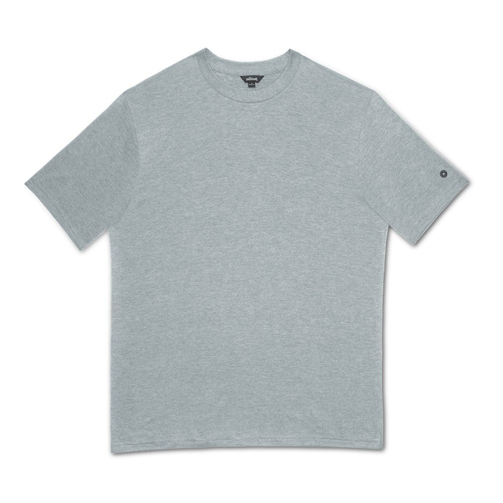 Allbirds Men\'s T-Shirt Grey - TrinoXO™ - 80639MQRY